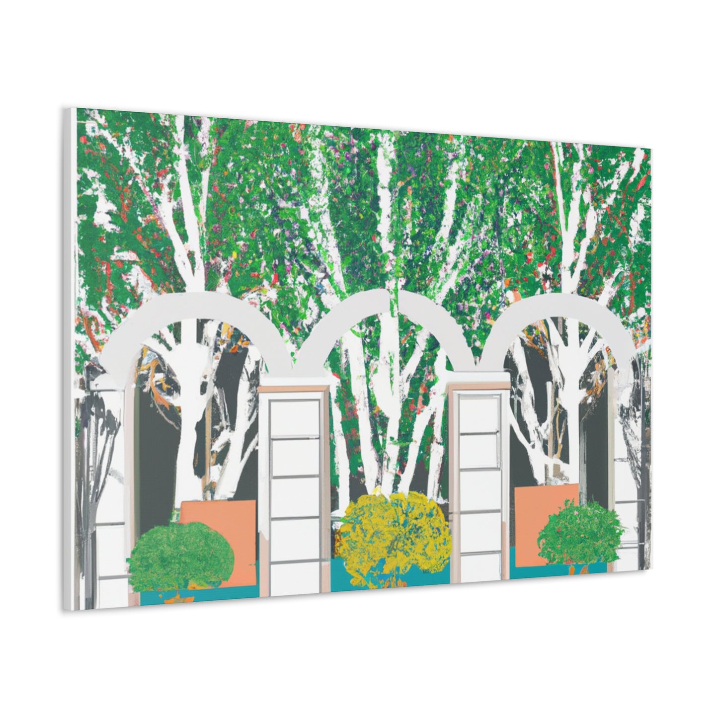 Magnolia Gardens - Landscape - Canvas