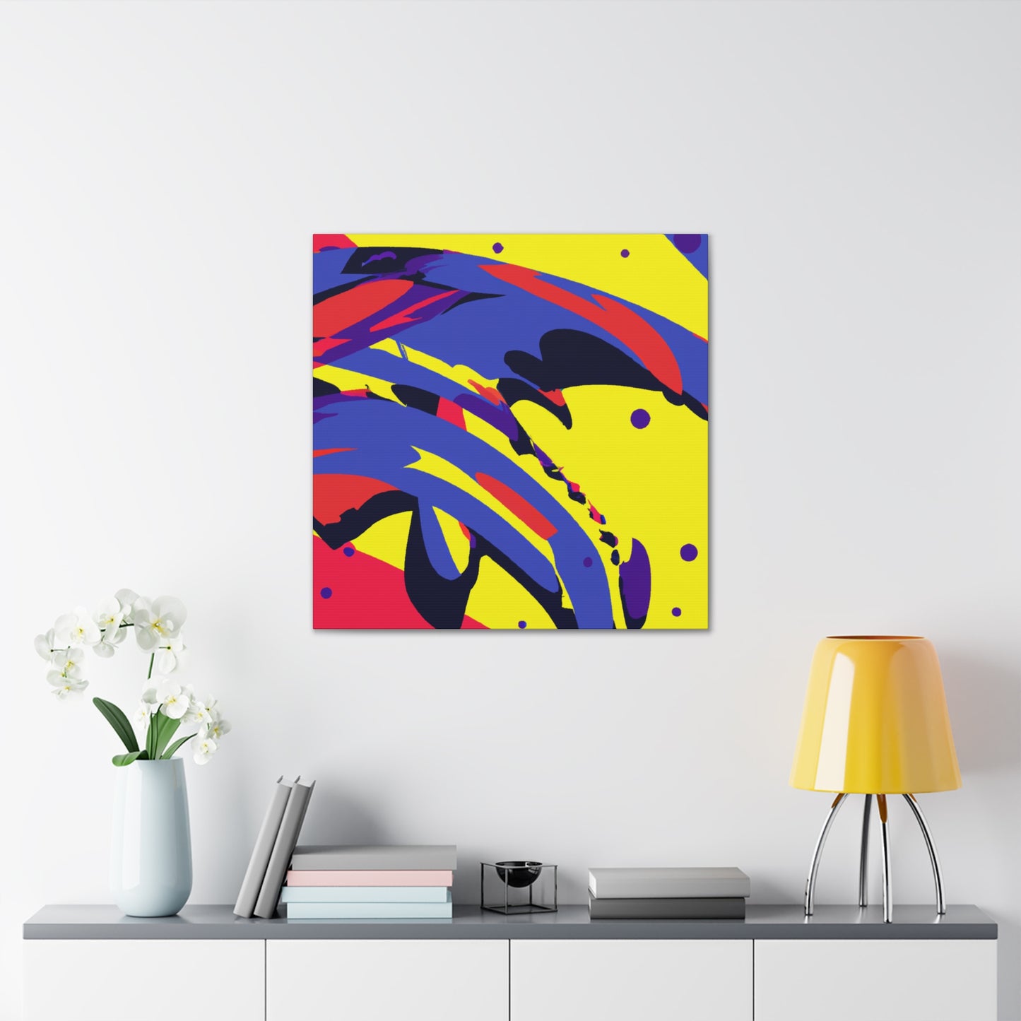 Lime Eden - Abstract - Canvas