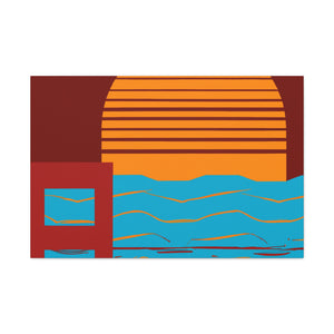 Funky Motion- Midcentury - Canvas