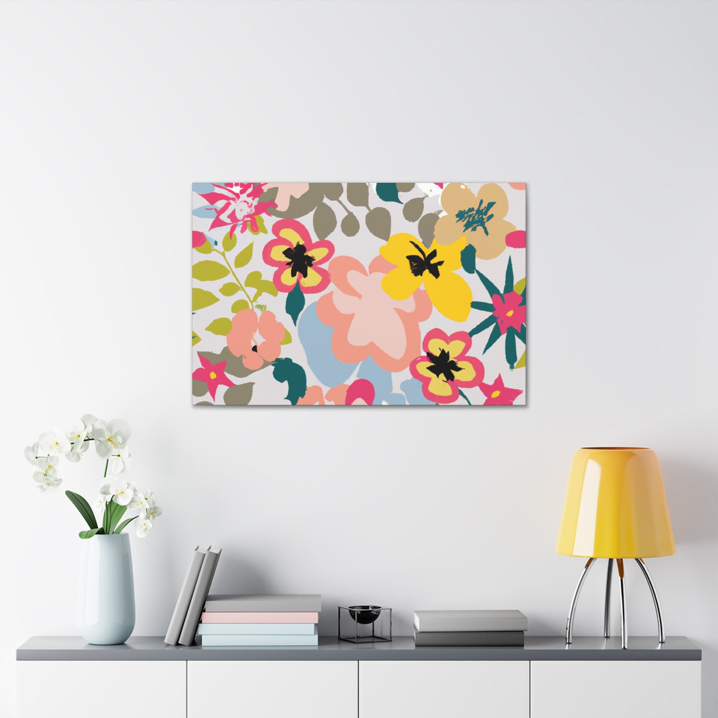 Cherished - Floral - Canvas