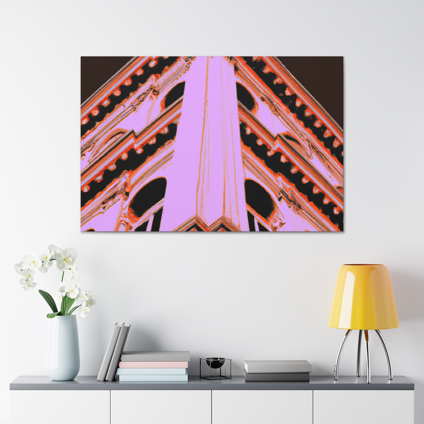 Gilded Metropolis: Exploring Art Deco Architectural - Canvas