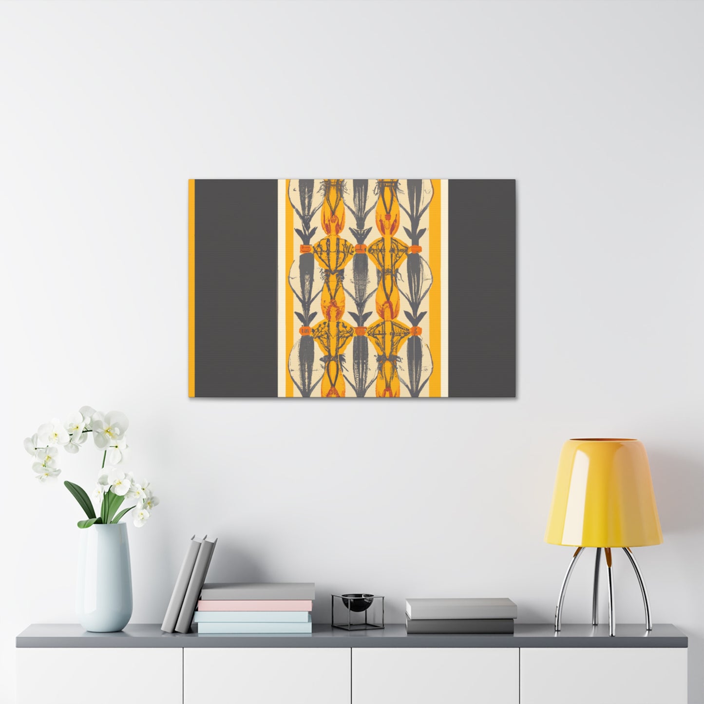 "Fuzzyjeepers" - MIdcentury Canvas