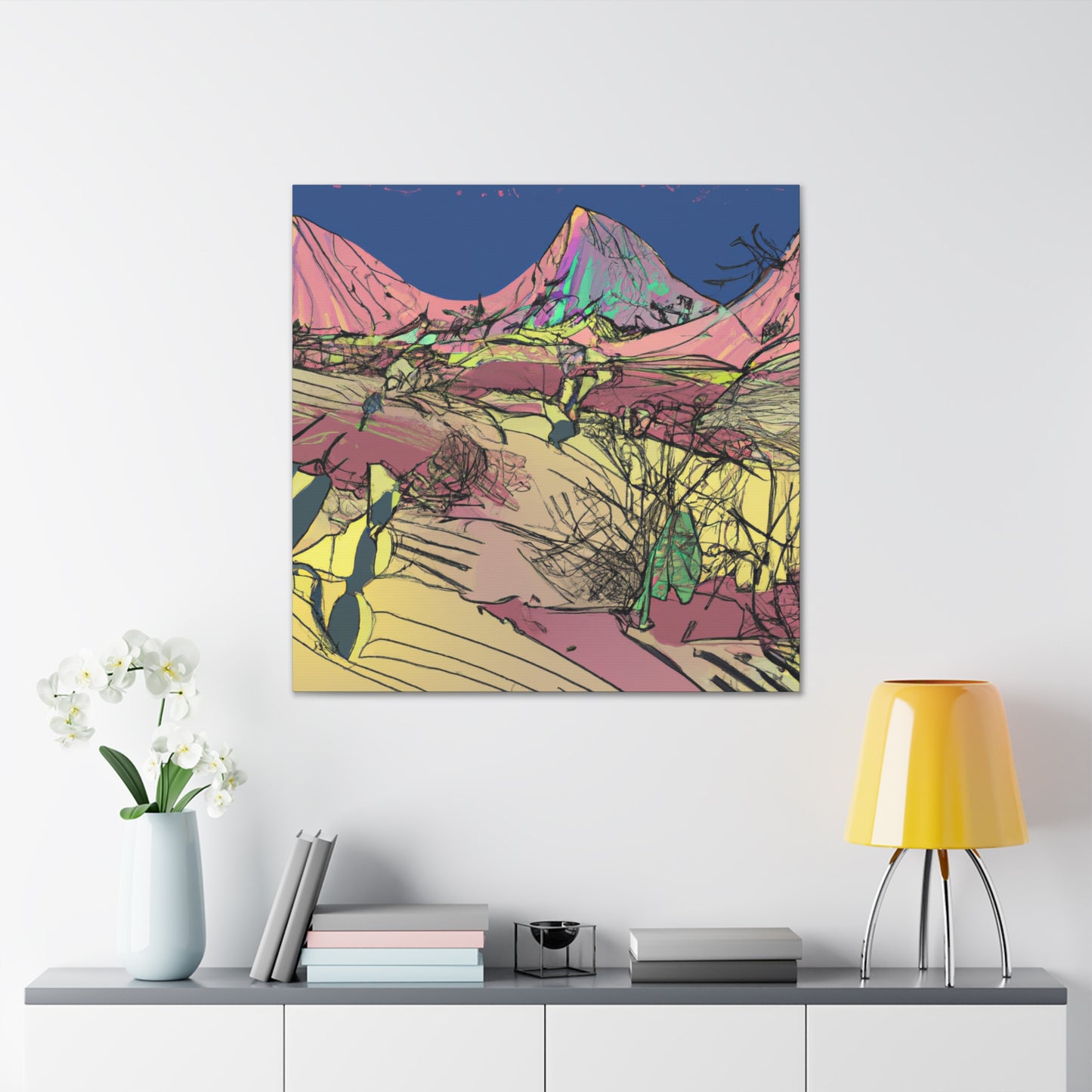 Scorching Sands Landscape - Canvas - Desert
