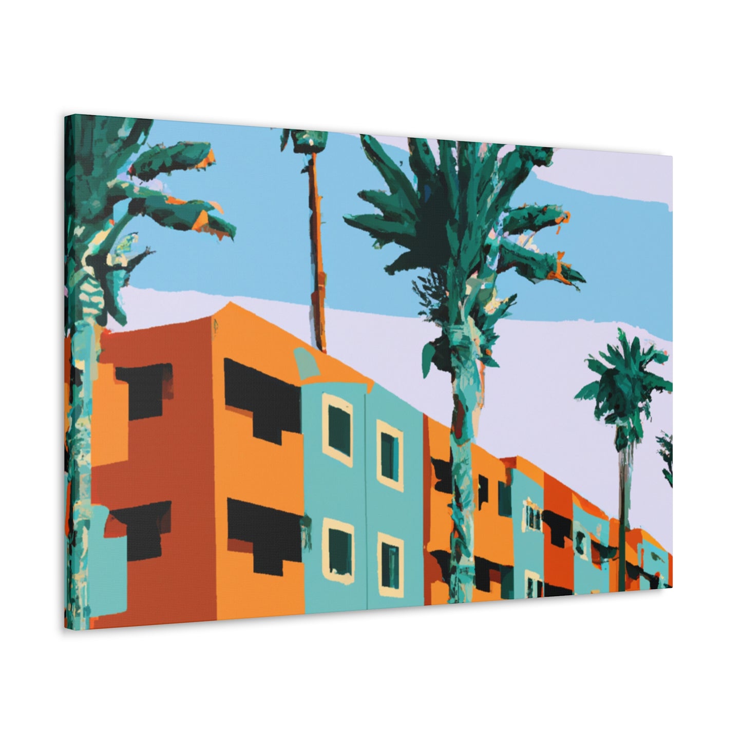 Parched Palette - Architectural - Canvas
