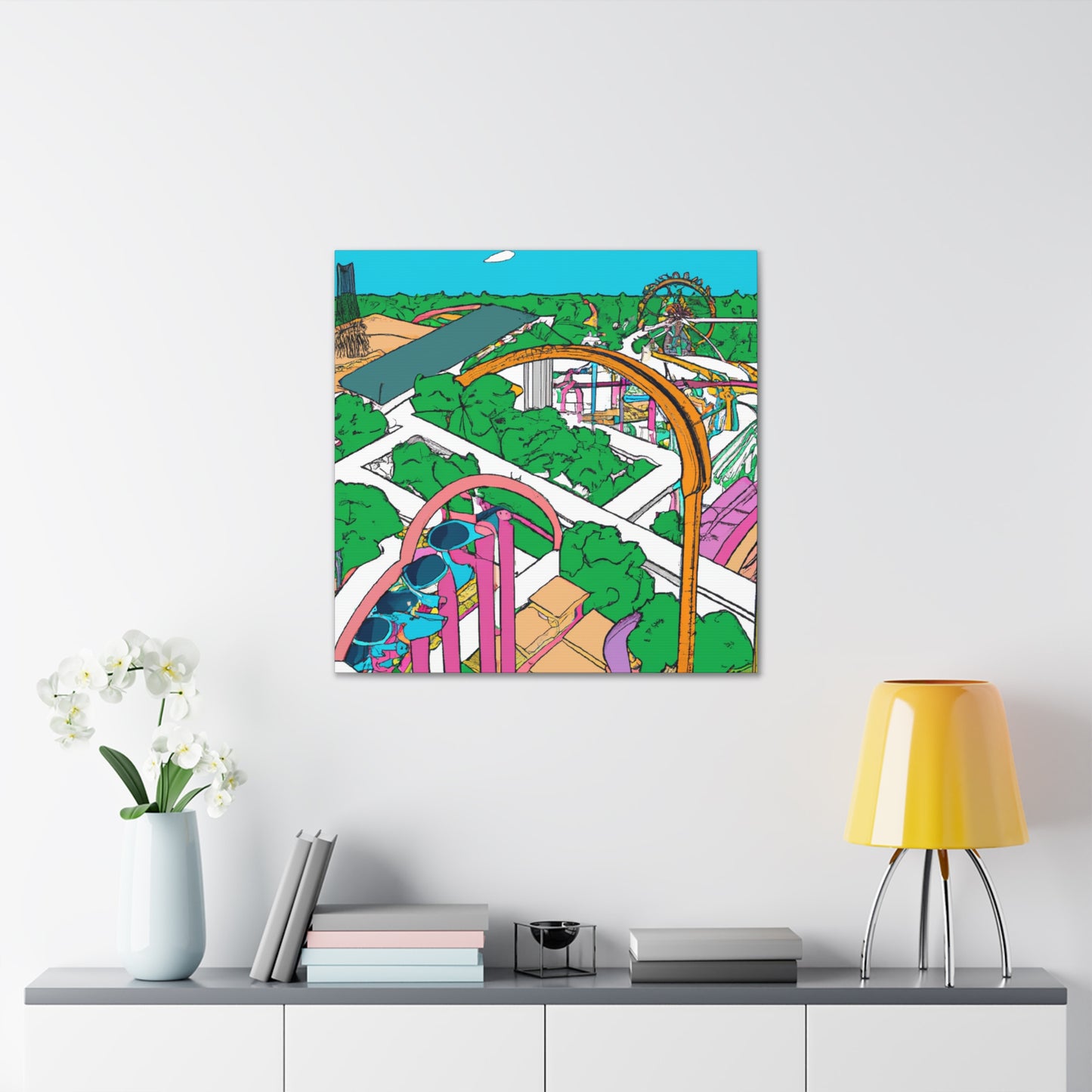 Fantasy Forests - Amusement - Canvas