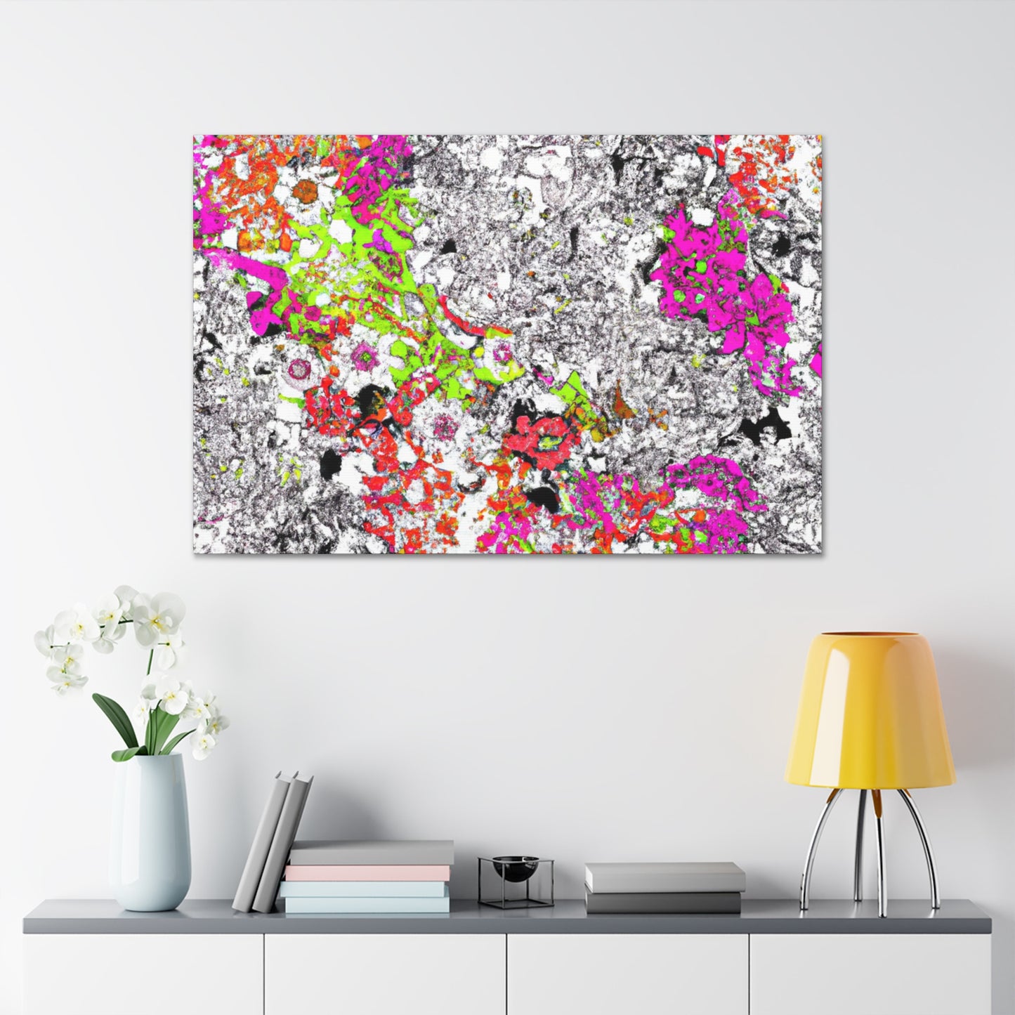 Rosy Joy - Floral - Canvas