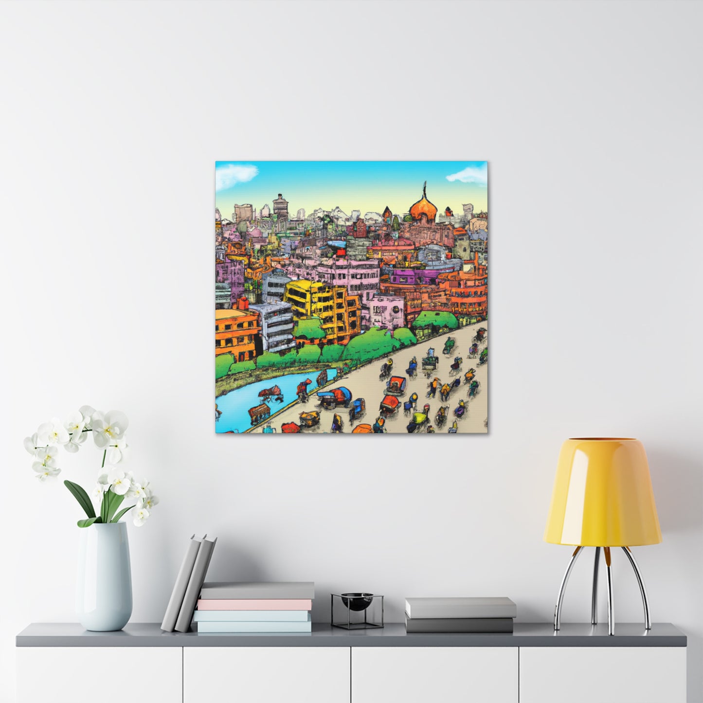 Saffron Spice - Destination India - Canvas