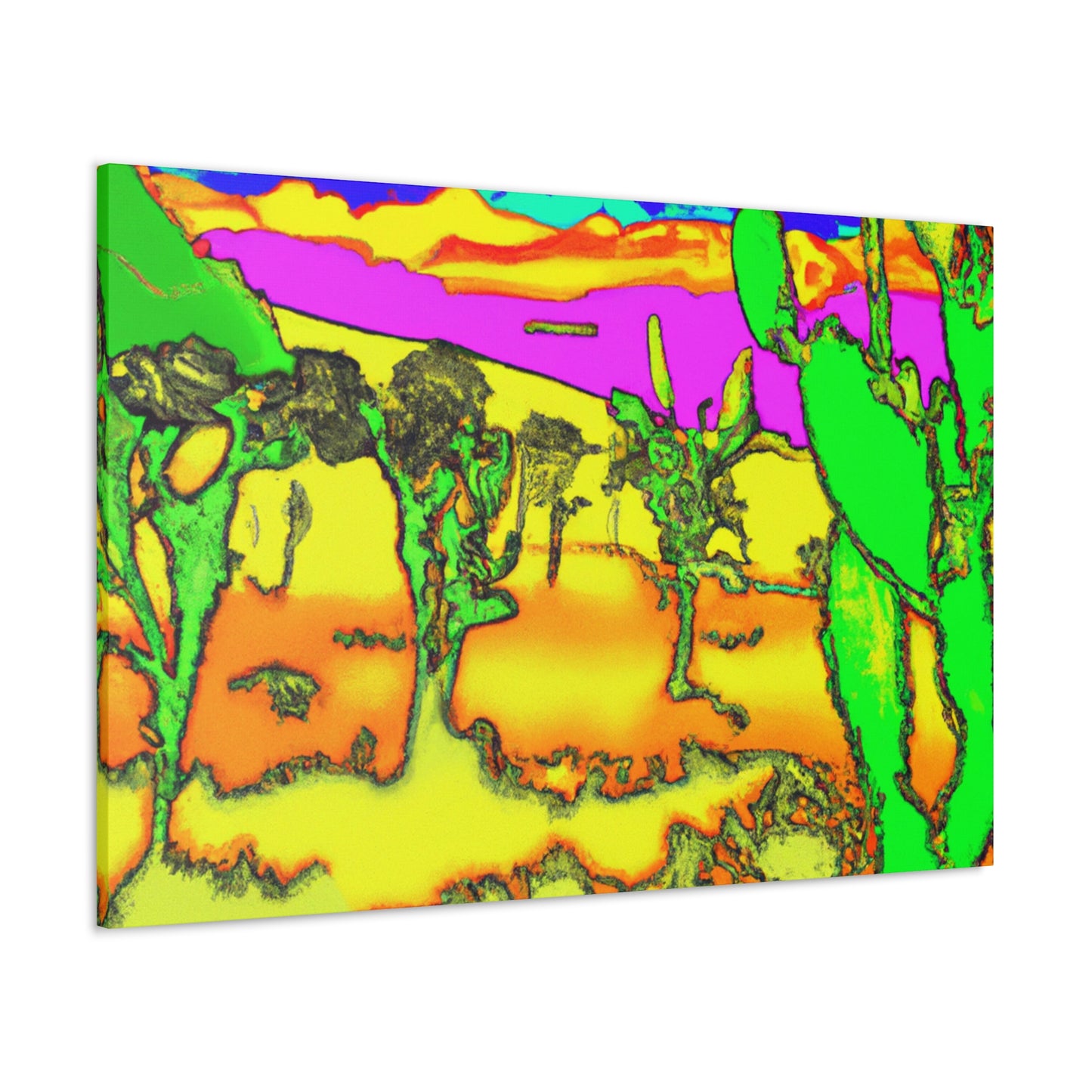 Parched Horizon- Landscape - Canvas