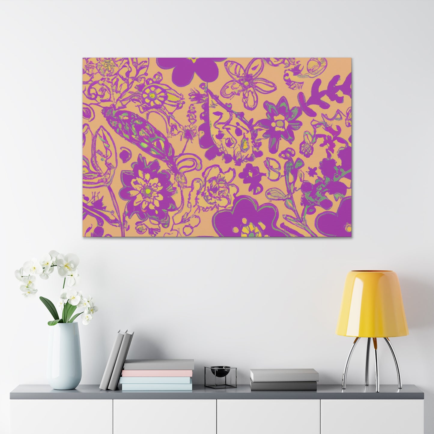 Blossomtide- Floral - Canvas