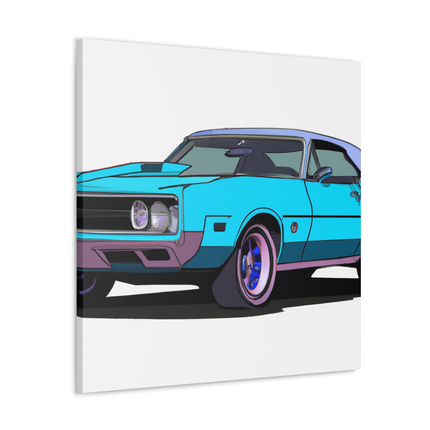 Hot Scorch - Automobile - Canvas