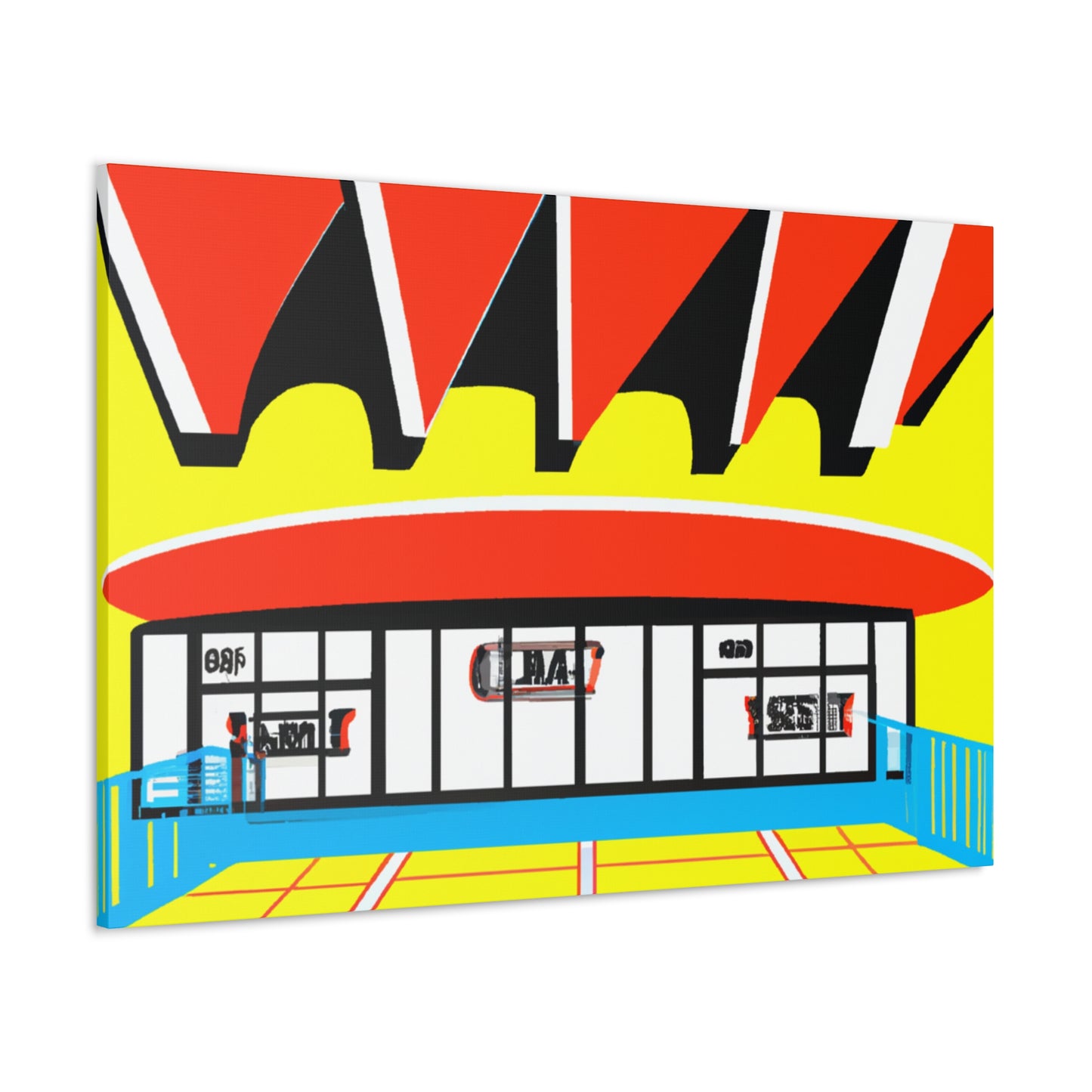 'The Wacky Wagon' - Canvas - Pop Art