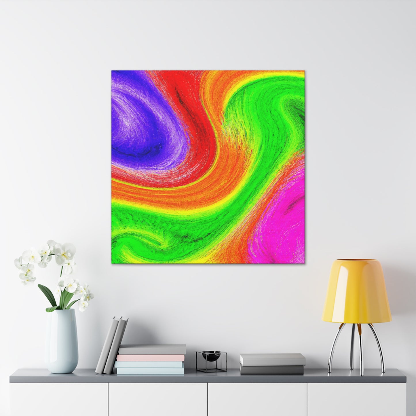 Aquarielle - Abstract - Canvas