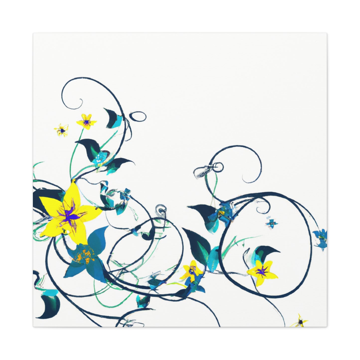 Blossom Brilliance - Floral - Canvas