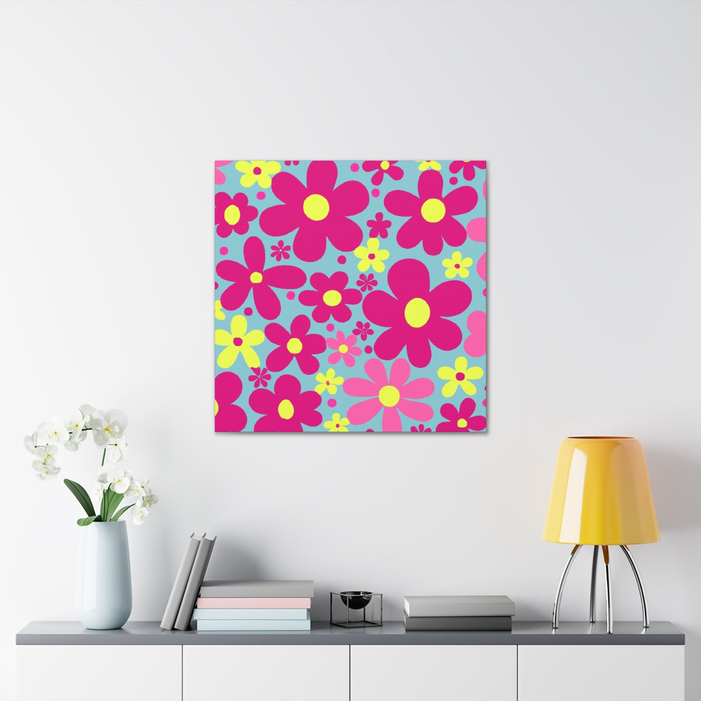 "A Petal's Paradise: The Perfect Place to Find Your Floral Fantasies" - Canvas