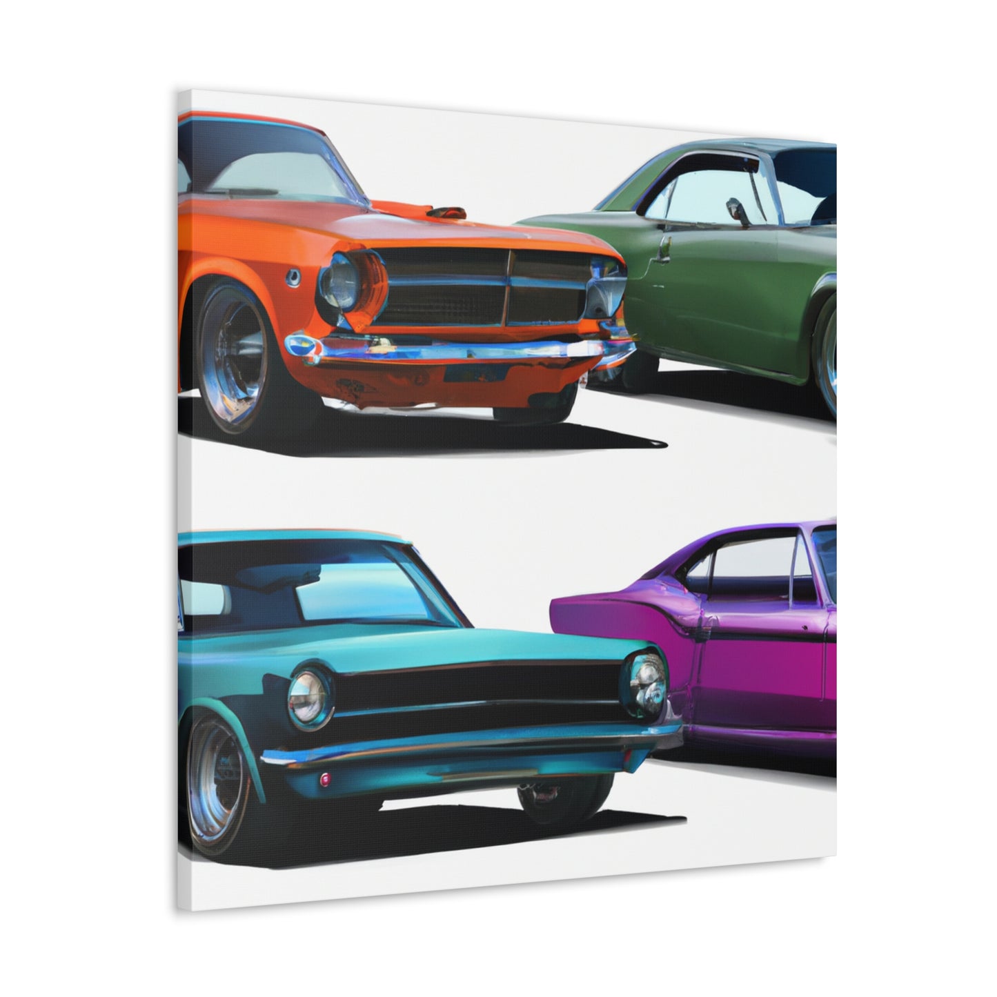 Cherry Bomb - Automobile - Canvas