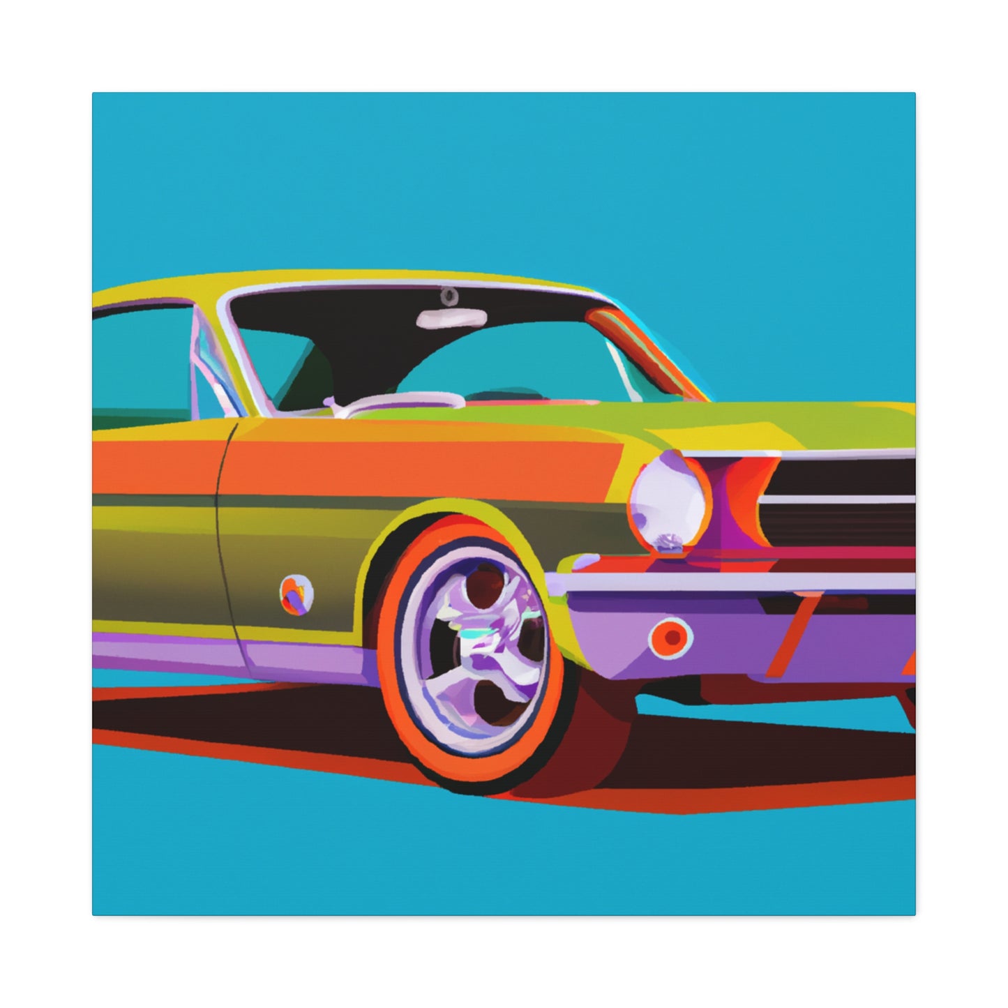 Streetsweeper - Automobile - Canvas