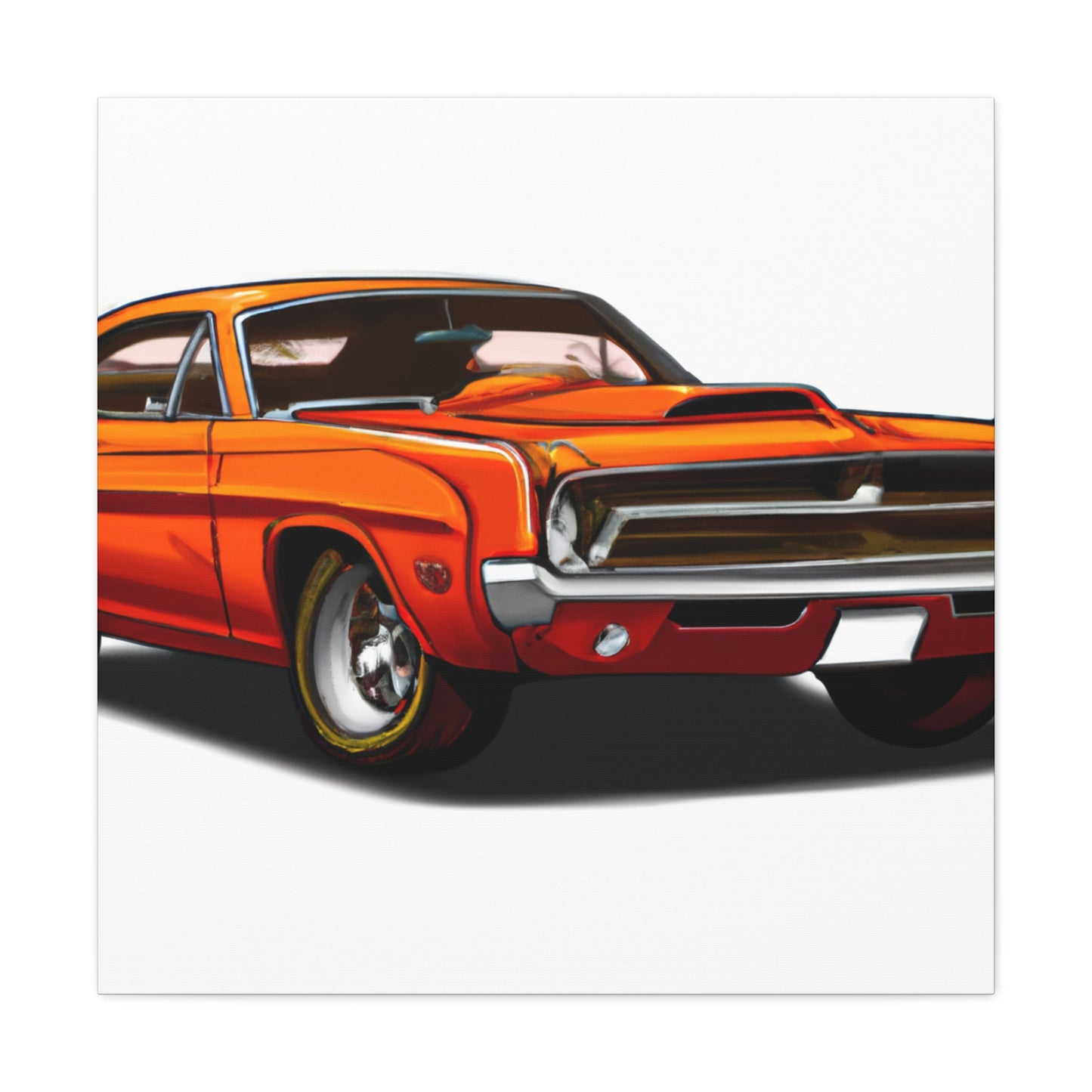 Blue Streak - Automobile - Canvas