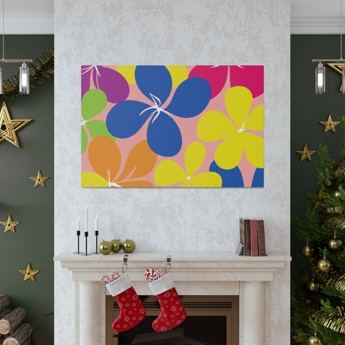 Flower Garden Marvels: Floral Canvas