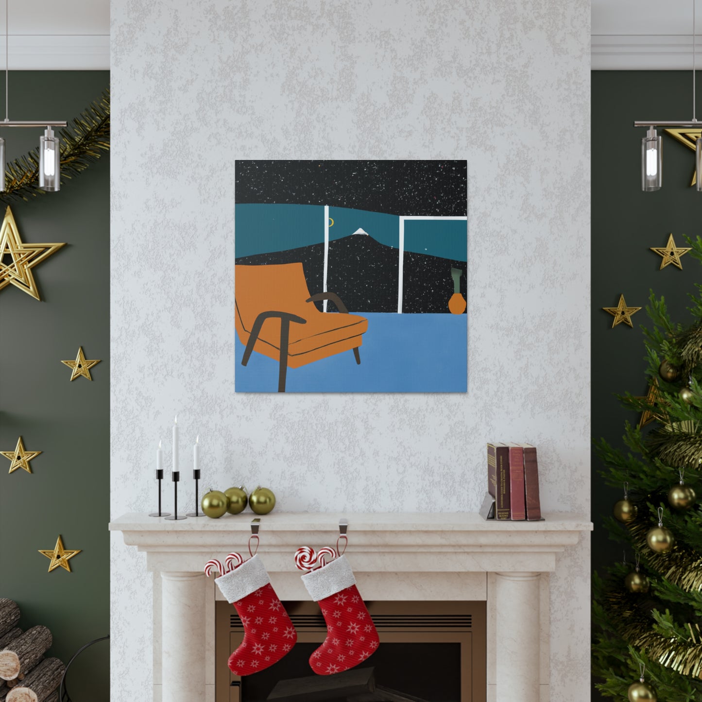 Solo Space - Midcentury Canvas