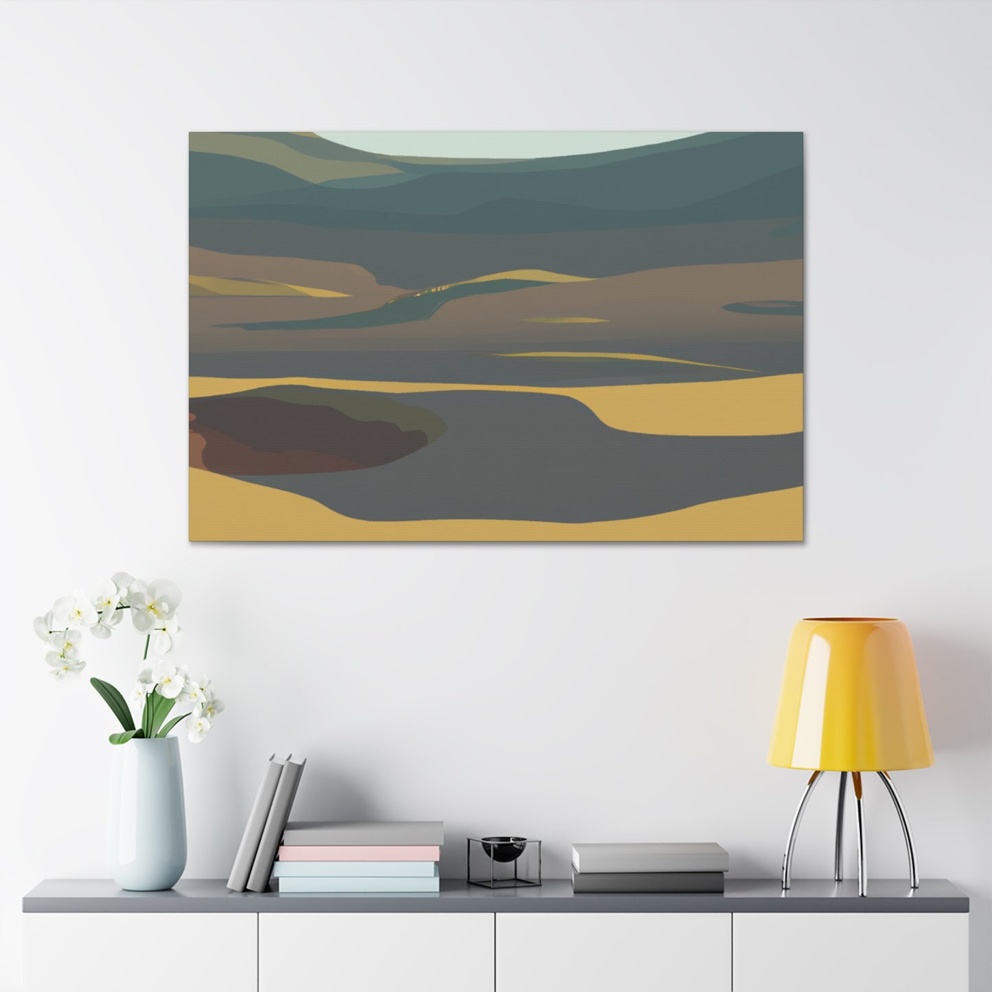Sirocco-Landscape - Canvas - Desert