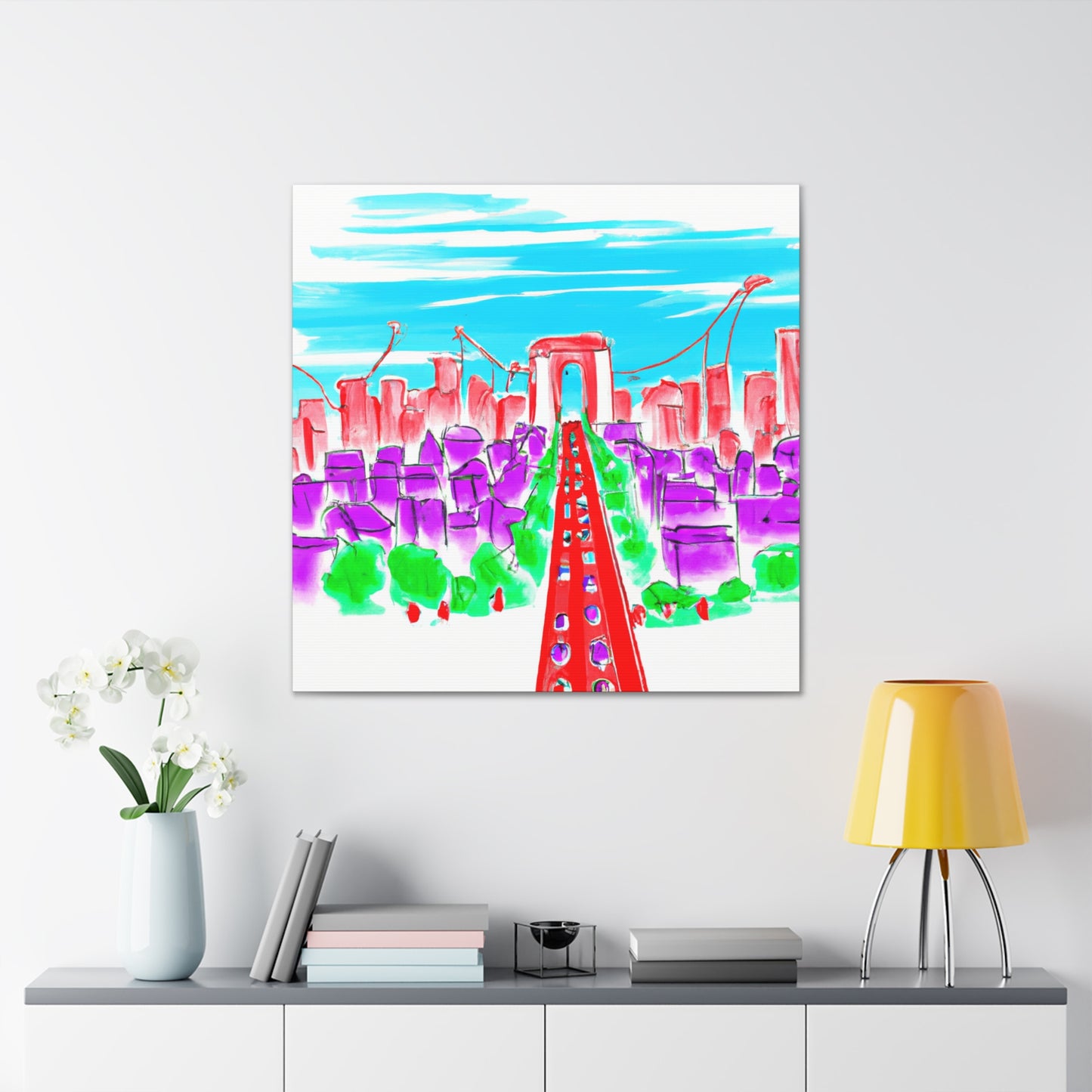 Ganges Valley - Destination India - Canvas