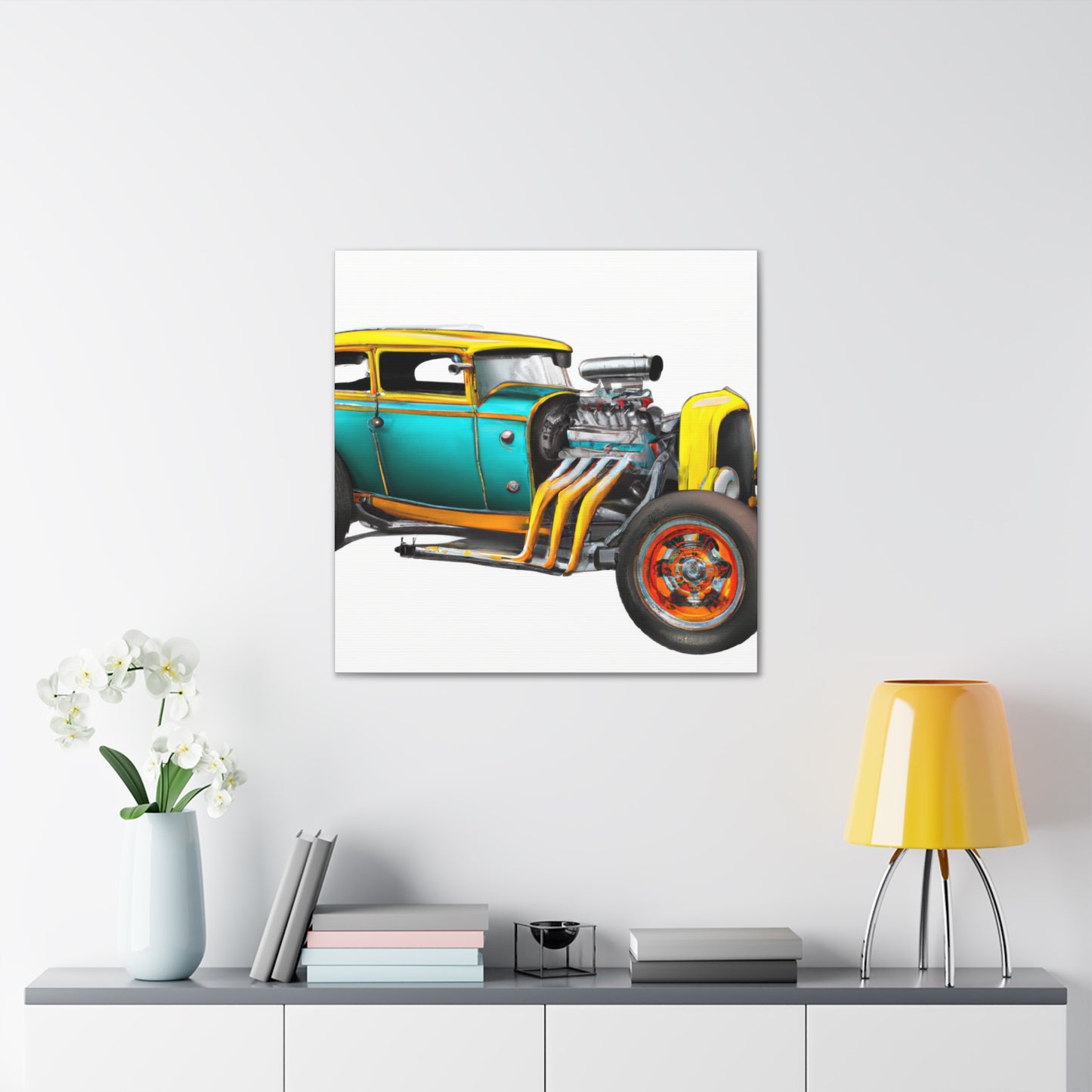 Hot Rod Junker - Automobile - Canvas