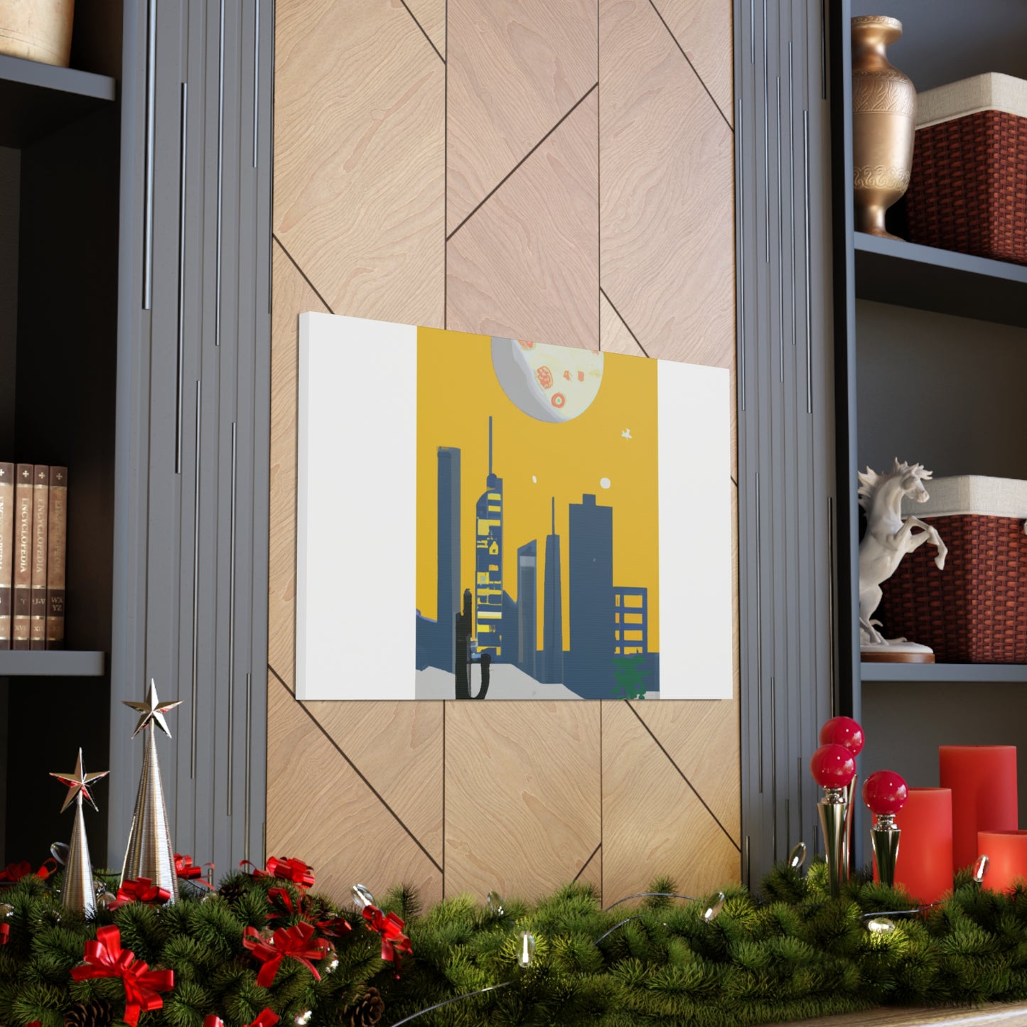 Skyhigh - Midcentury Canvas