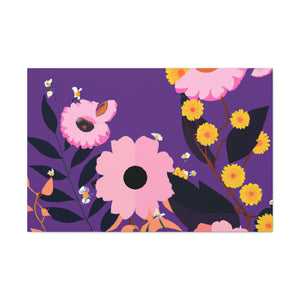 Blossomella - Floral - Canvas