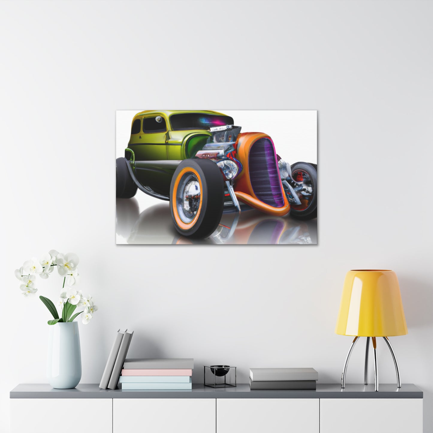 Lightning Spark - Automobile - Canvas