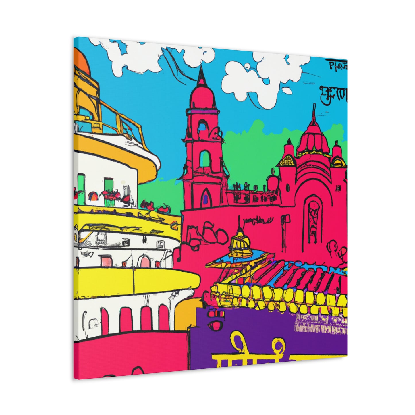 Miracle Monarch - Destination India - Canvas