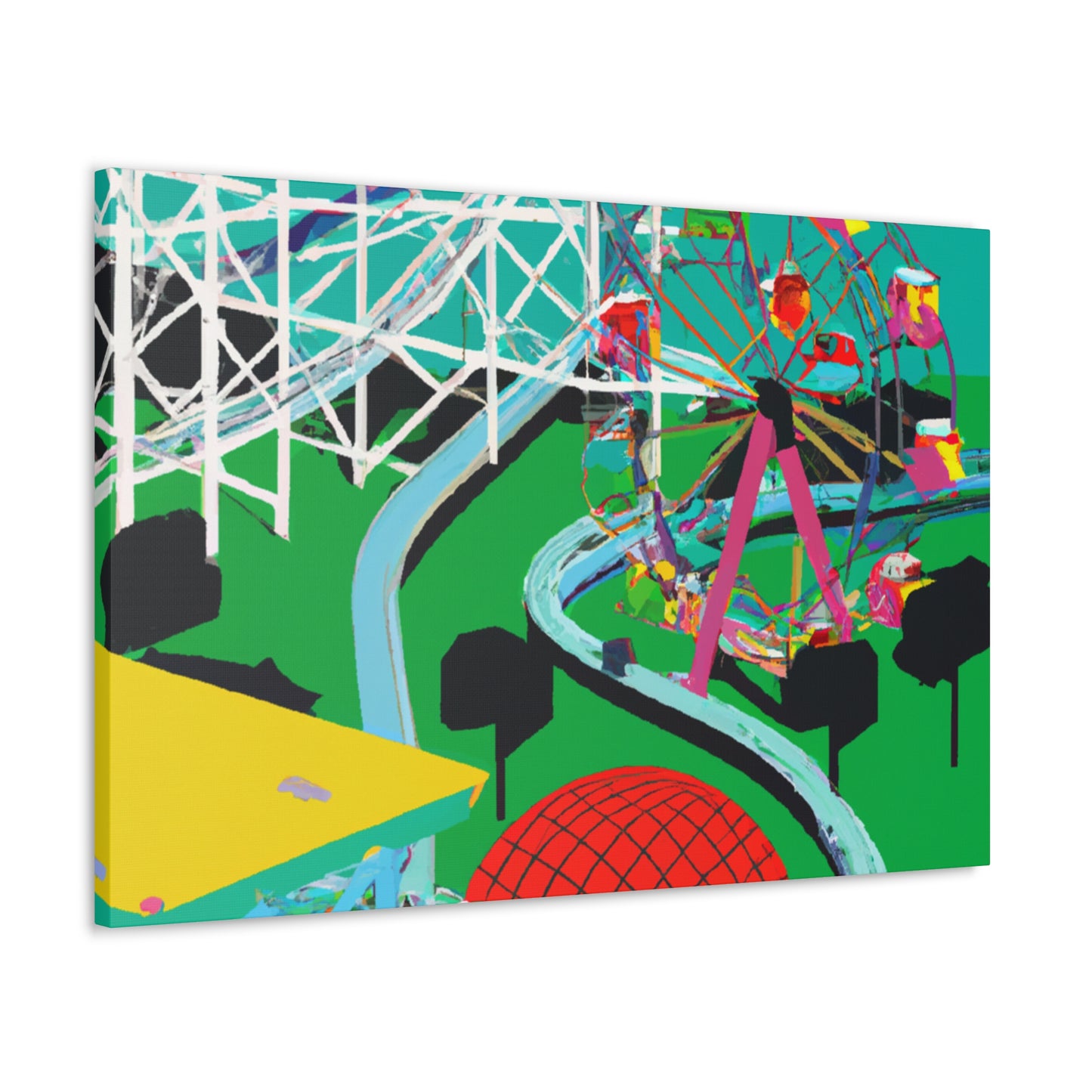 Thrilltopia - Amusement - Canvas
