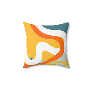Spun Polyester Square Pillow