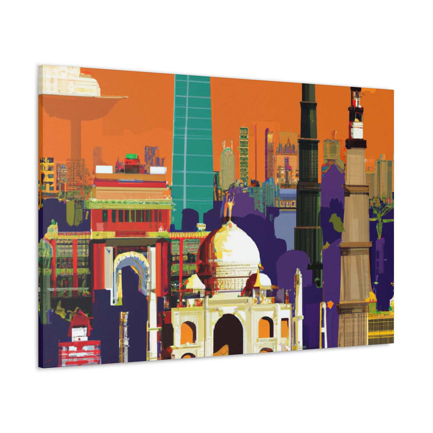 TajMahal - Destination India - Canvas