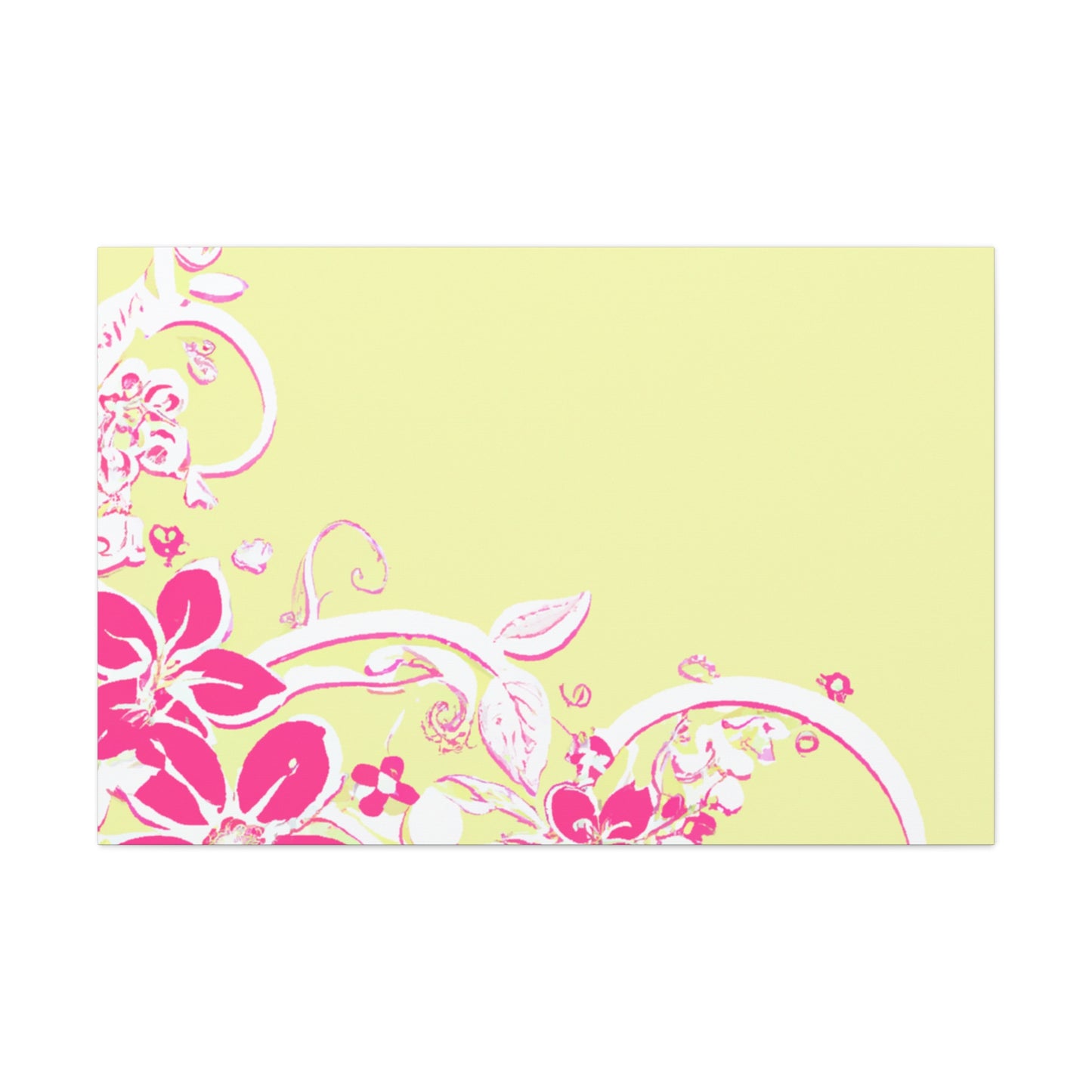 Blushburst- Floral - Canvas