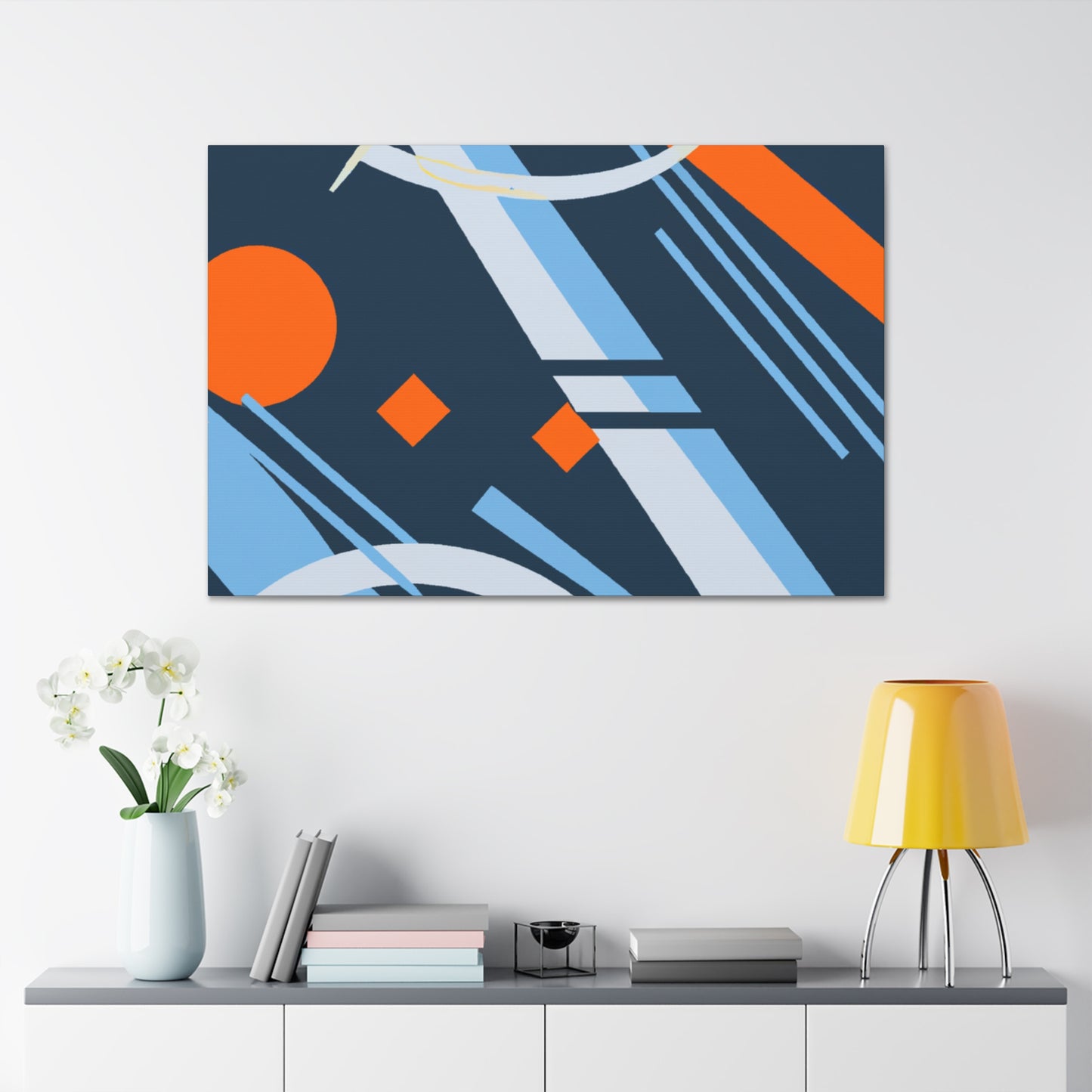 Cosy Cottage - Midcentury - Canvas