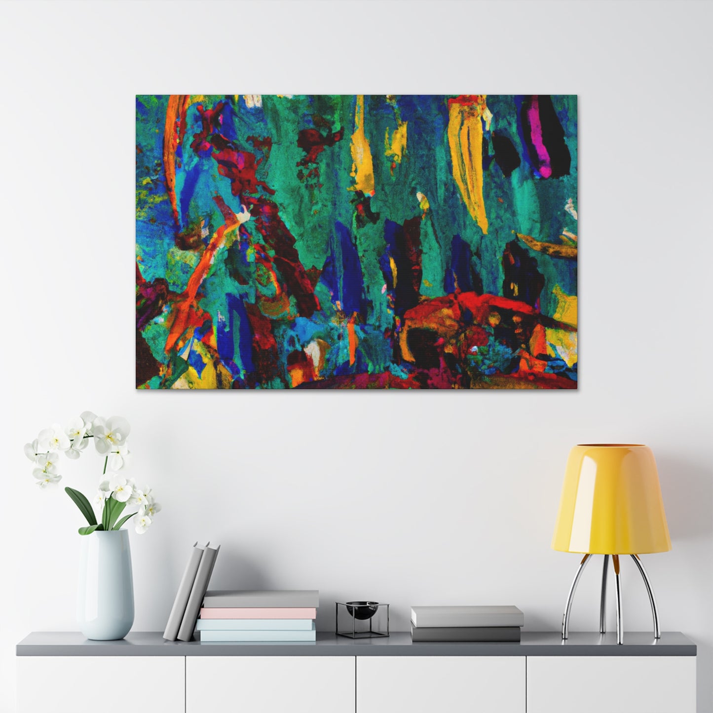 Jungle- Abstract Canvas