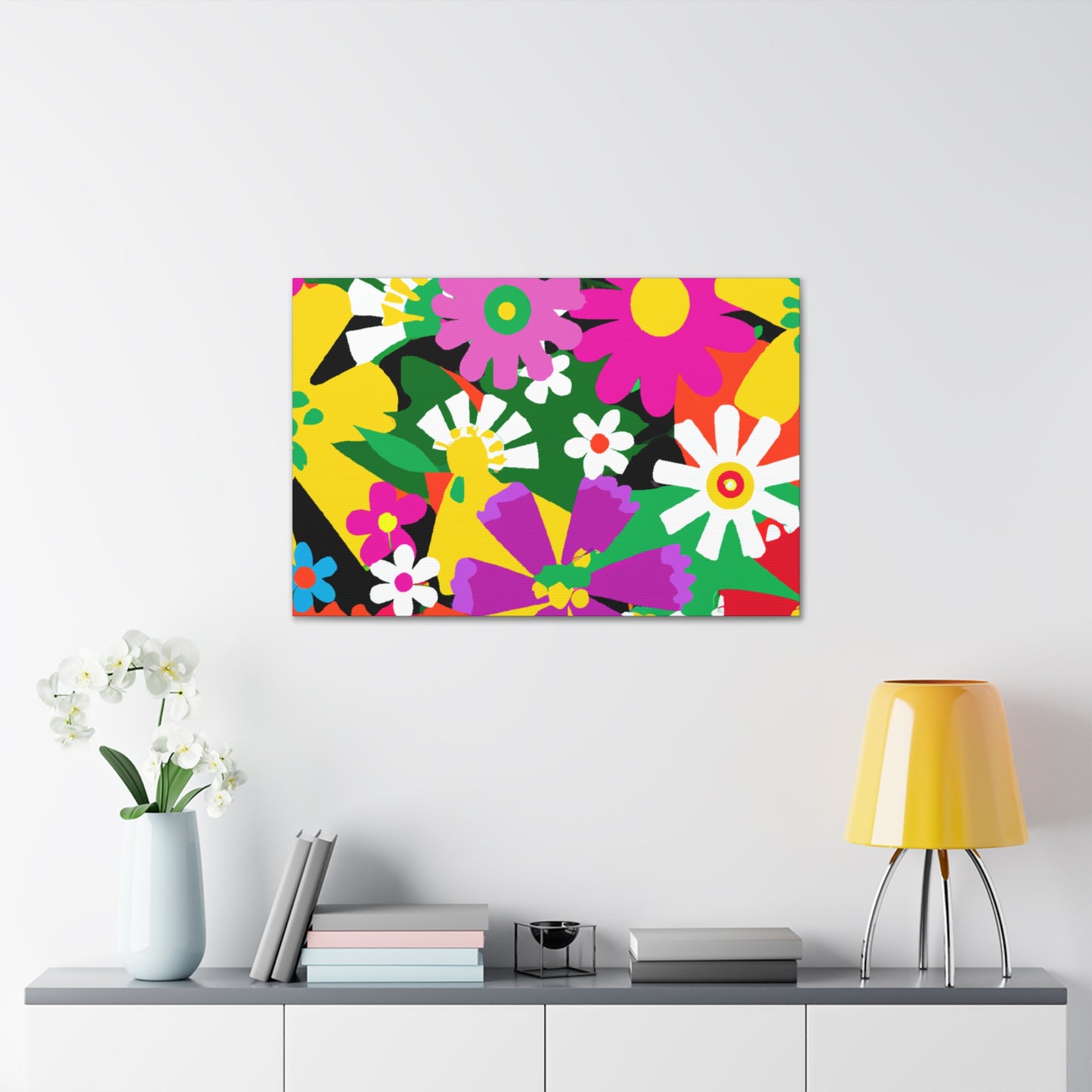 Vanessara - Floral - Canvas