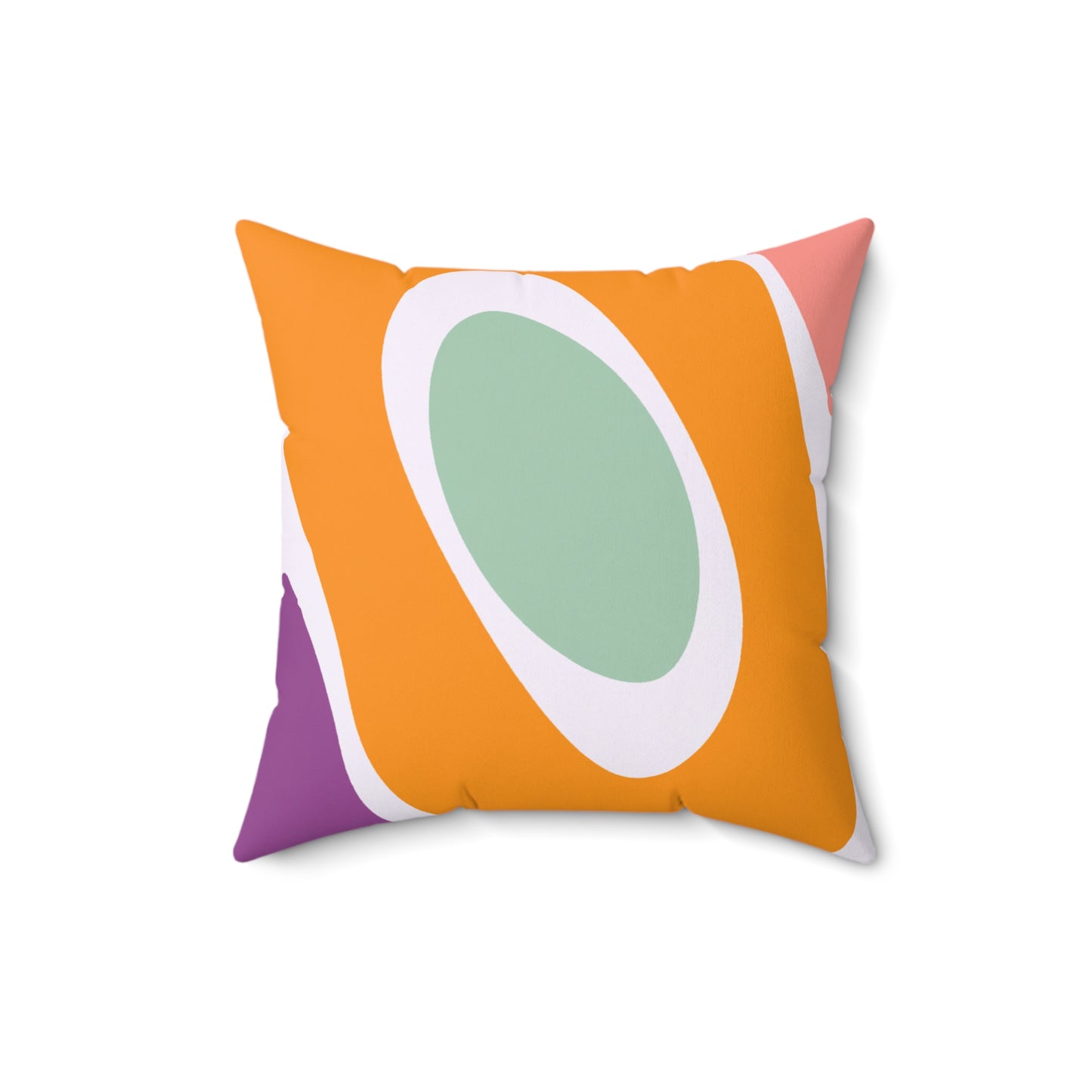 Spun Polyester Square Pillow