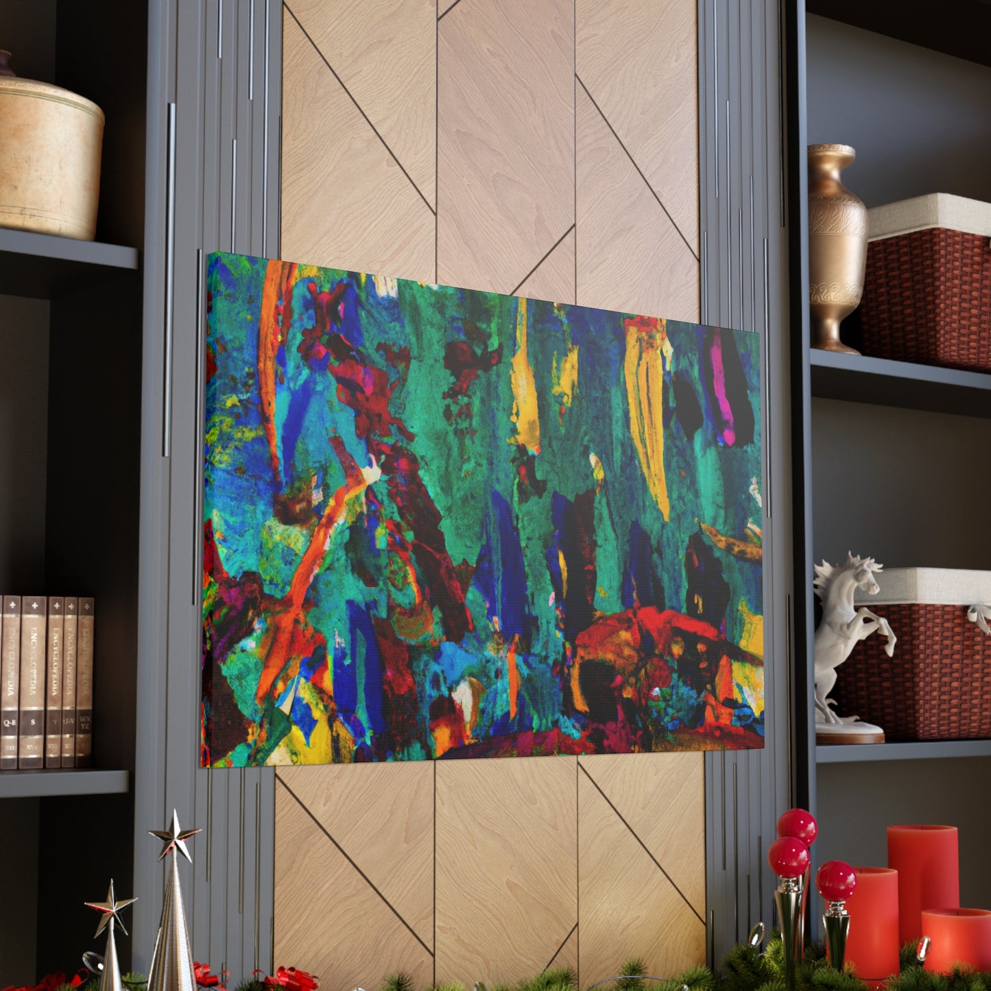 Jungle- Abstract Canvas