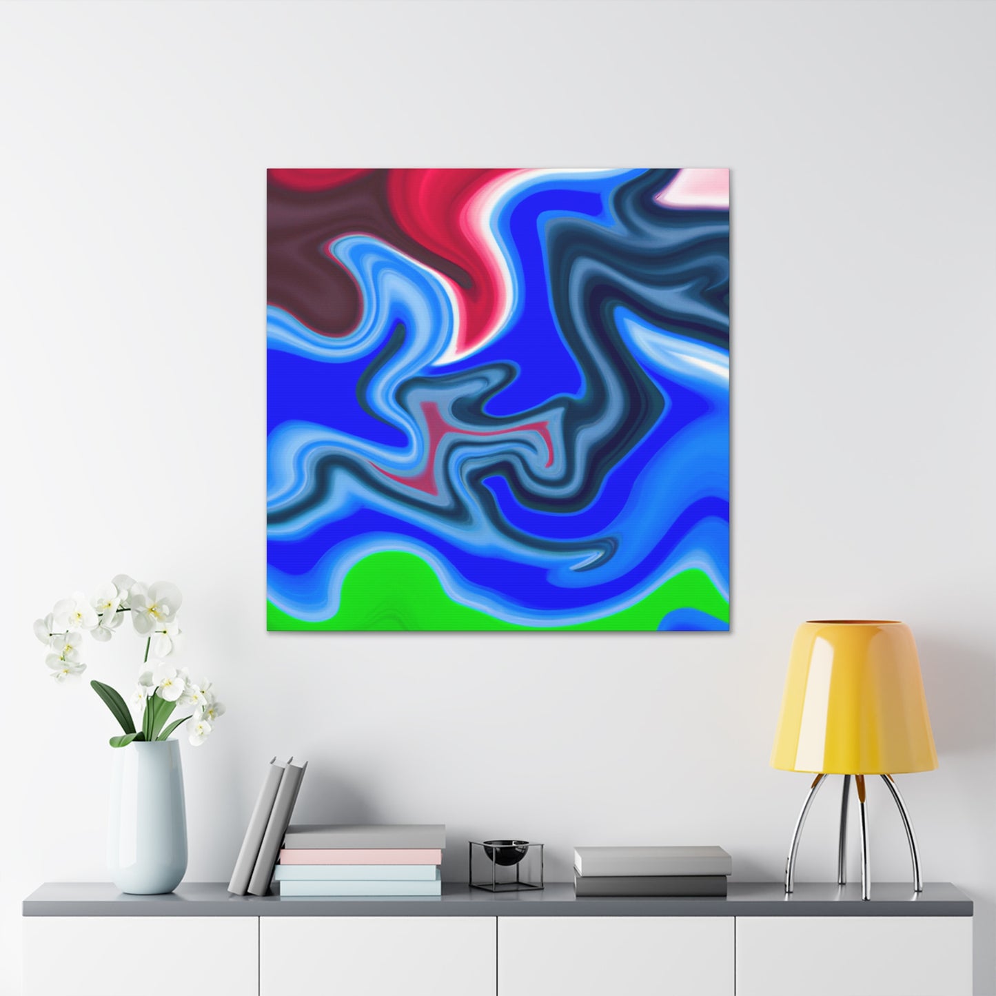 Waterfall Dew - Abstract - Canvas