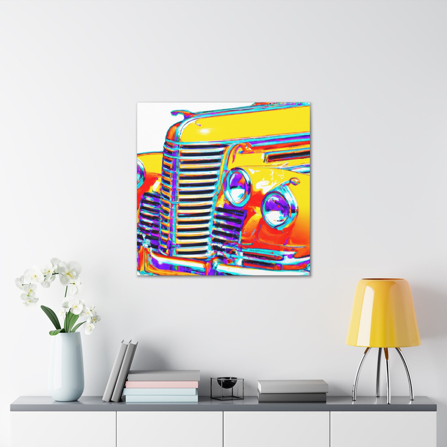 "Retro Rod" - Automobile Canvas
