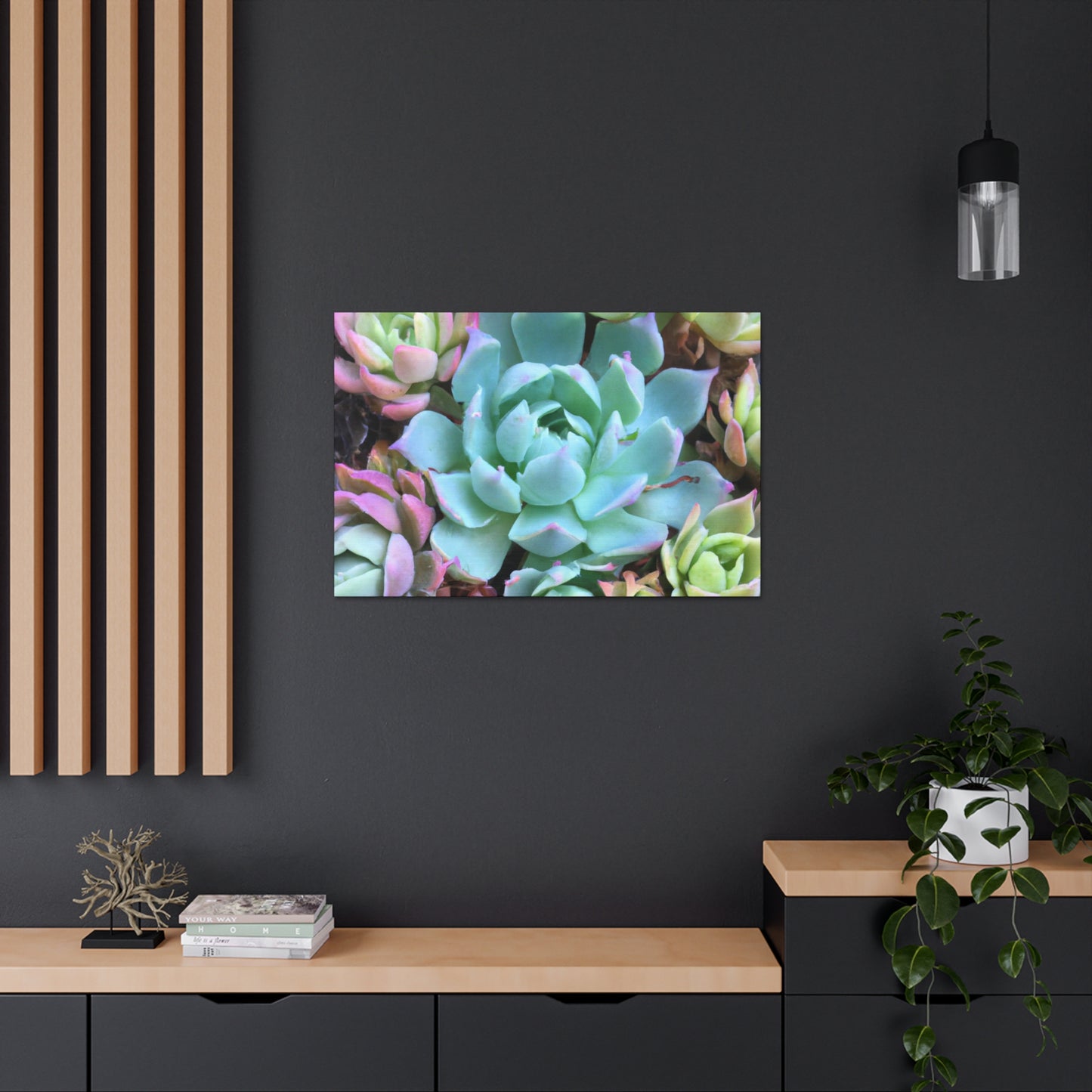 "Garden of Abundance" - Canvas - Succulent