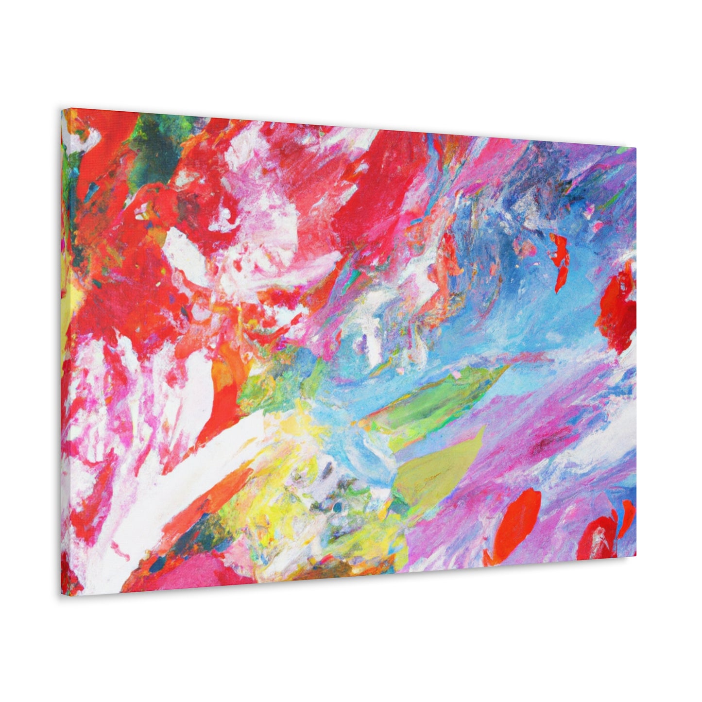 Glittering Horizon - Abstract Canvas