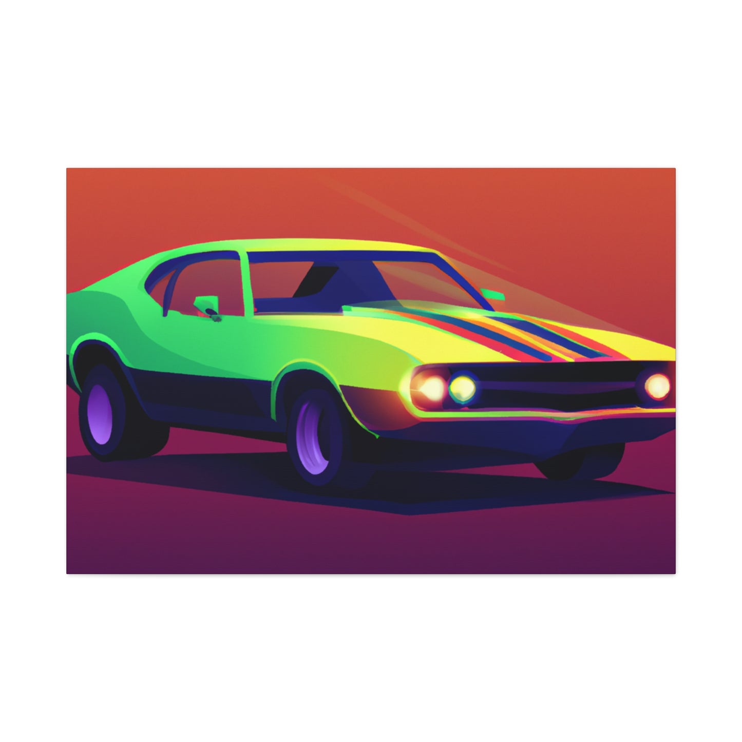 The Scorcher - Automobile - Canvas