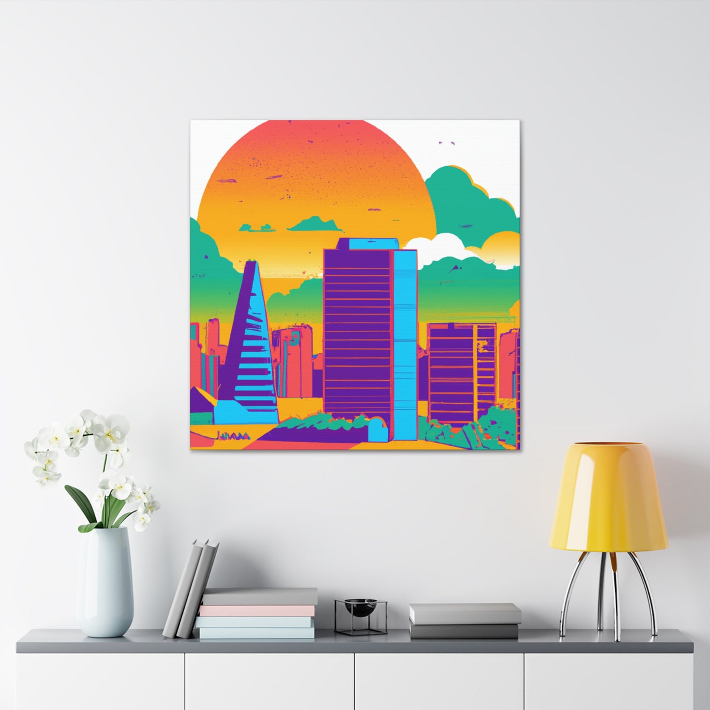 Cielo Azul - South America - Canvas