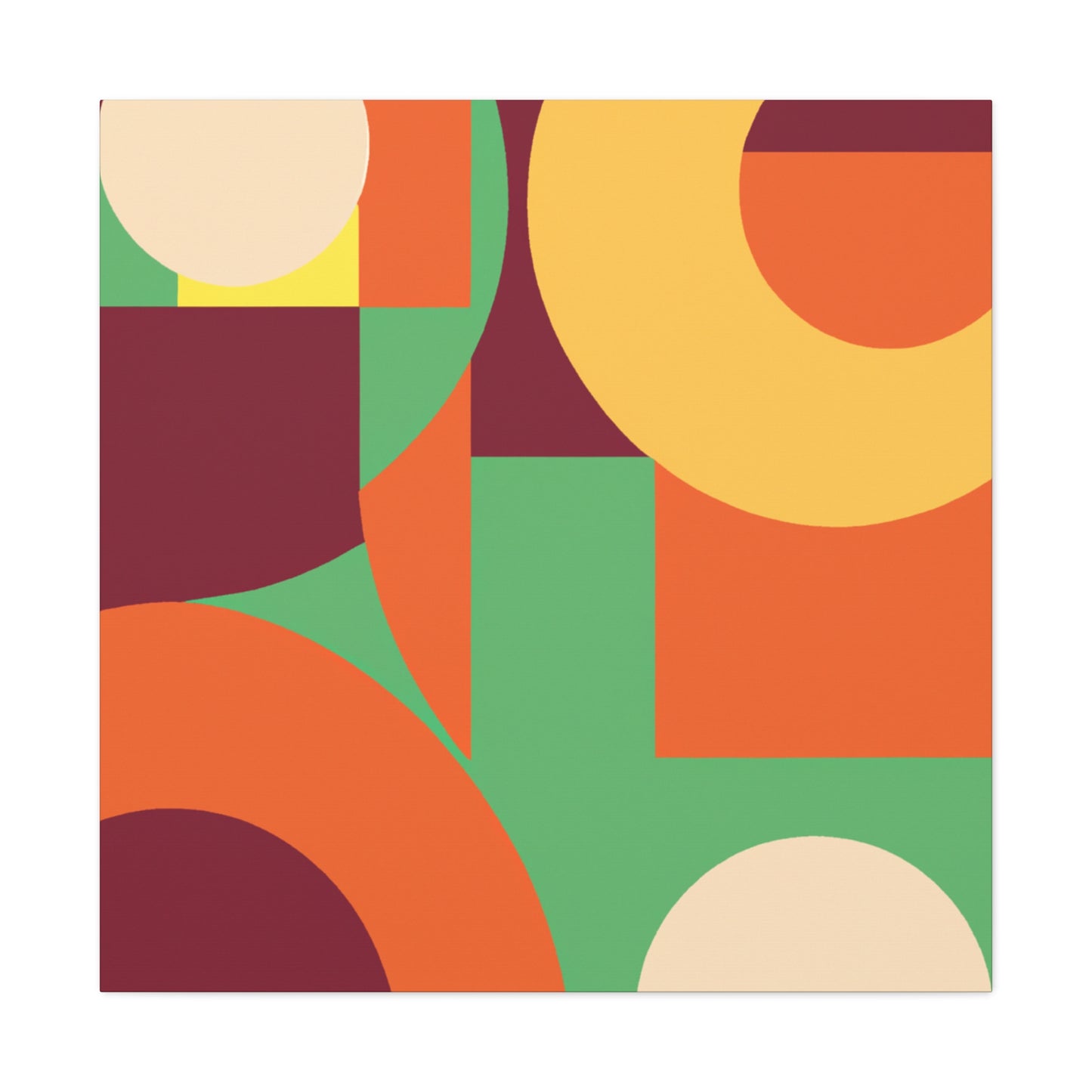 Orbital Burst - Midcentury - Canvas