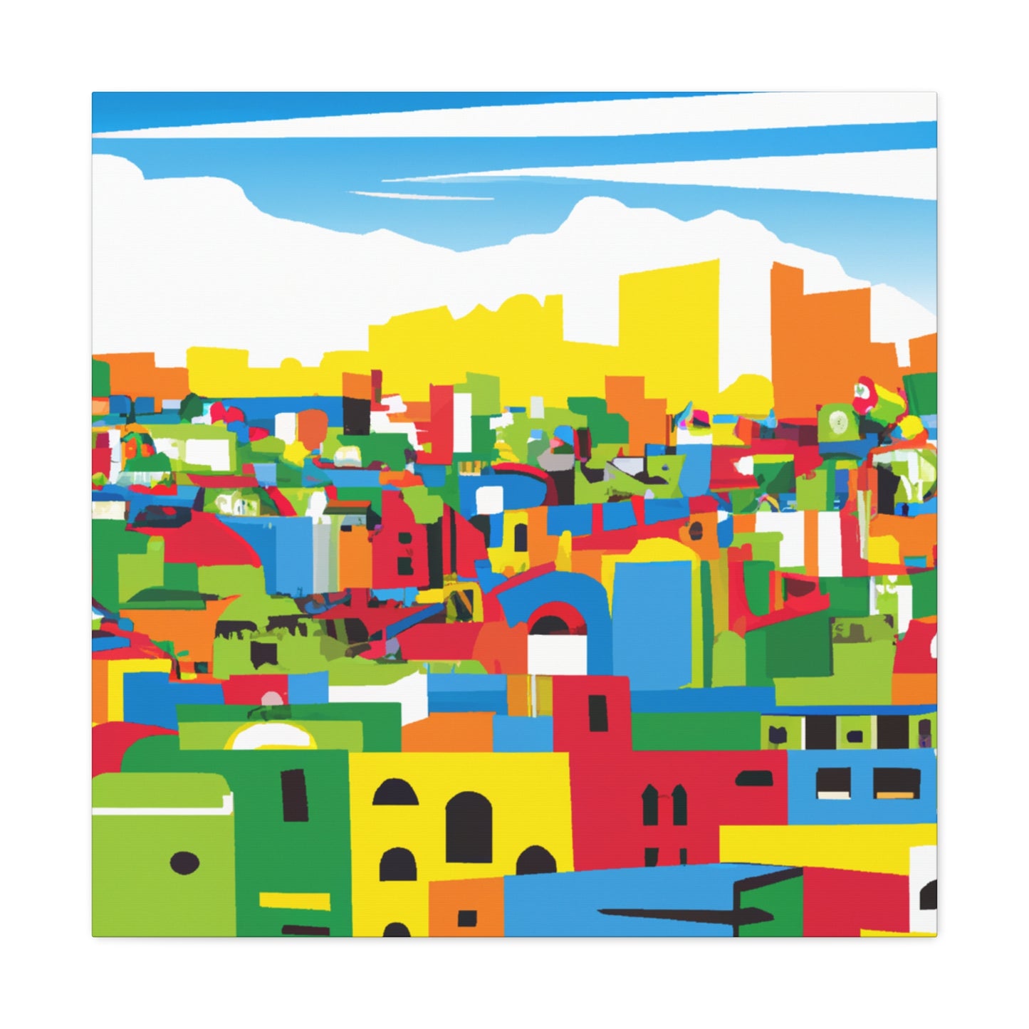 Alberta Cassidy - South America - Canvas