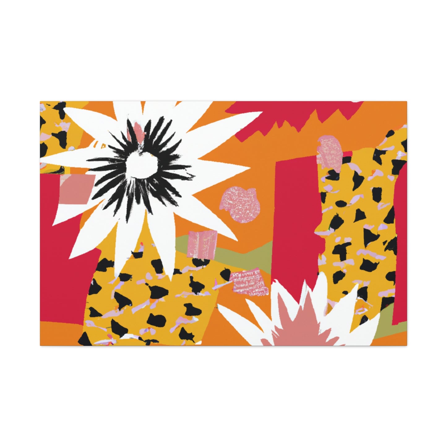 Flower Petal Power!: Floral Canvas