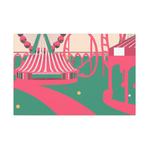 Giggle Frenzy - Amusement - Canvas
