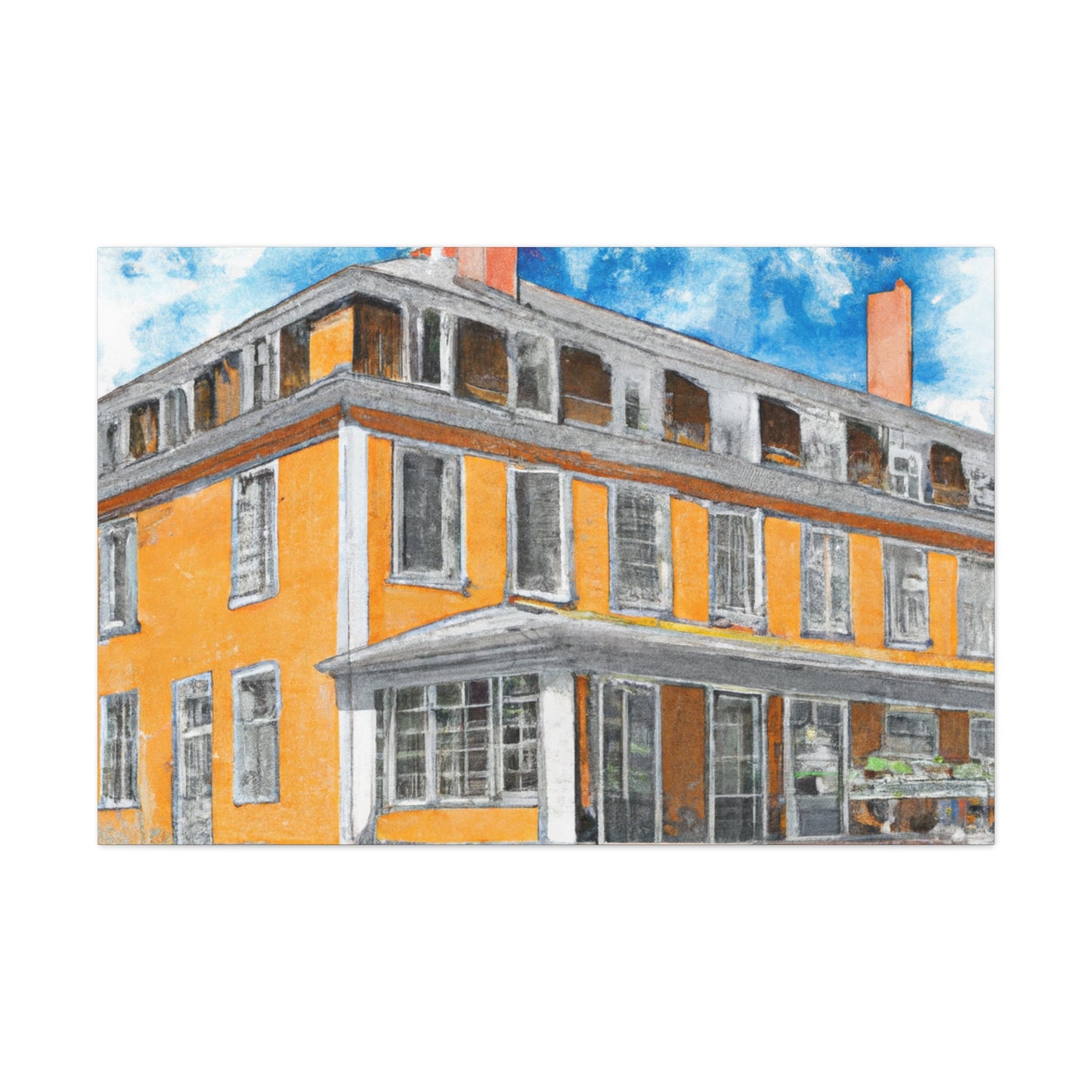 Aristophanes Cortona - Canvas - Architectural